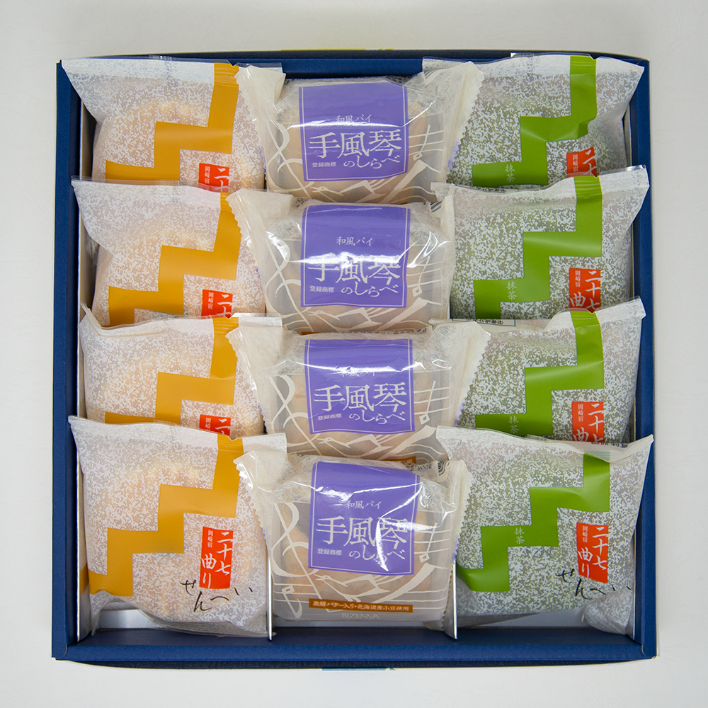 手風琴のしらべ・二十七曲りせんべい 詰合せ